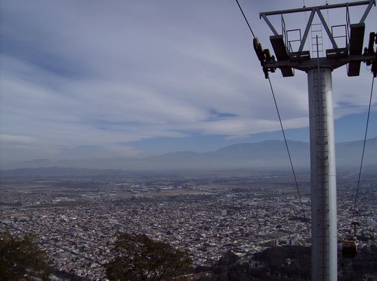 Blick auf Salta vom Cerro San Bernardo