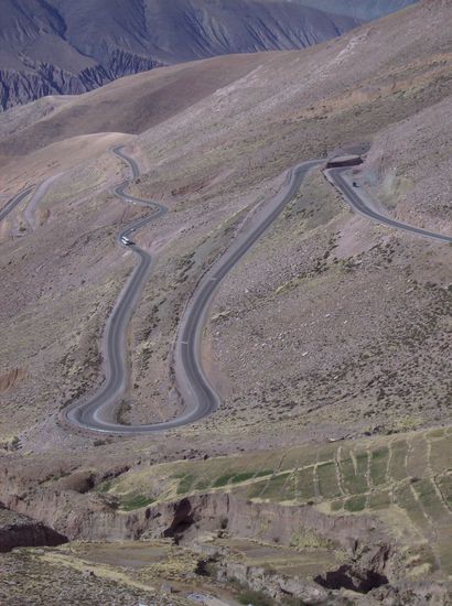 rasante Fahrt durchs Hinterland