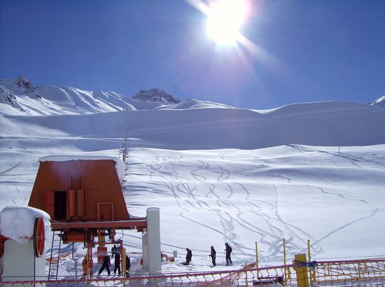 Los Penitentes, ein Schigebiet am Weg zum Aconcagua