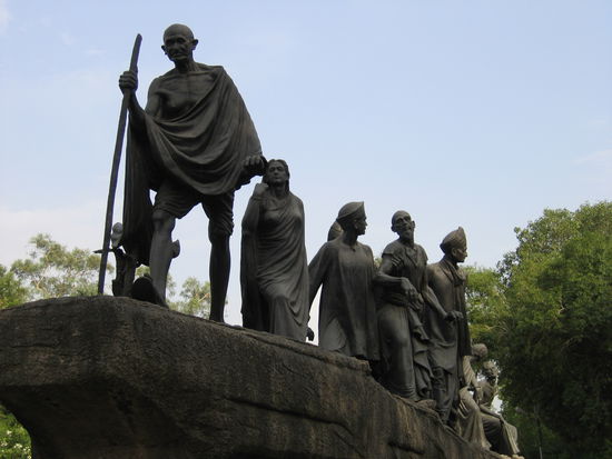 Das Gandhi Denkmal