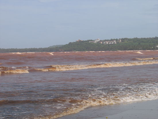 The "blue" Ocean (im Sommer soll er aber wirklich blau sein)