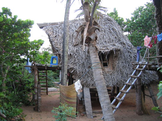 Das war meine Huette fuer eine Woche