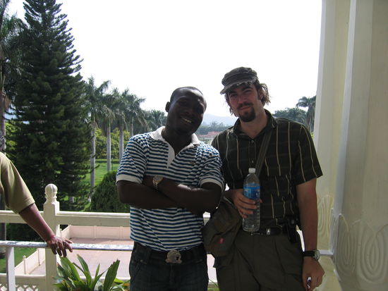 Mawor und ich im Moguls Garden