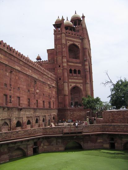 Das Fort in Fatepur Sikri