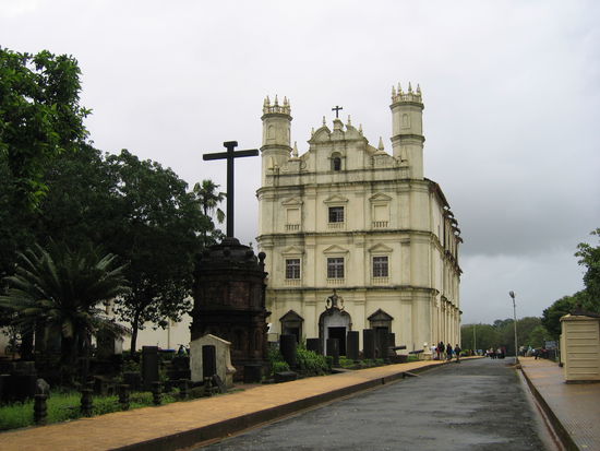 Kirche die 1. in Old Goa