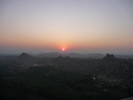 Sonnenaufgang vom Klosterberg