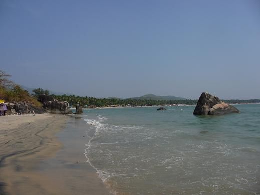 Strand von der anderen Seite