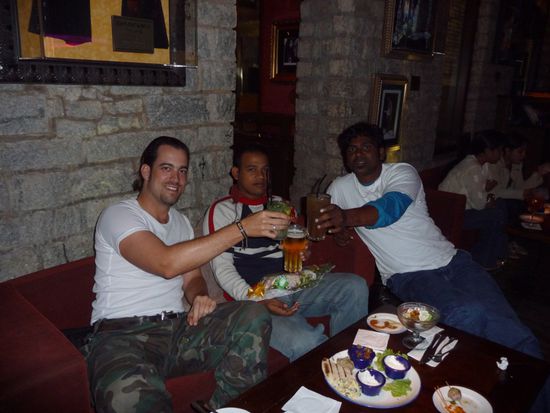 Abschied im Hardrockcafe