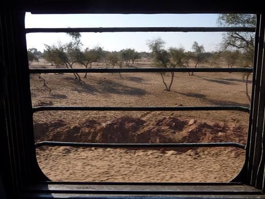 Aussicht vom Prison Train
