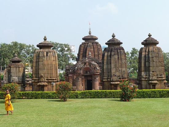 Tempelanlage in Buhbaneswar