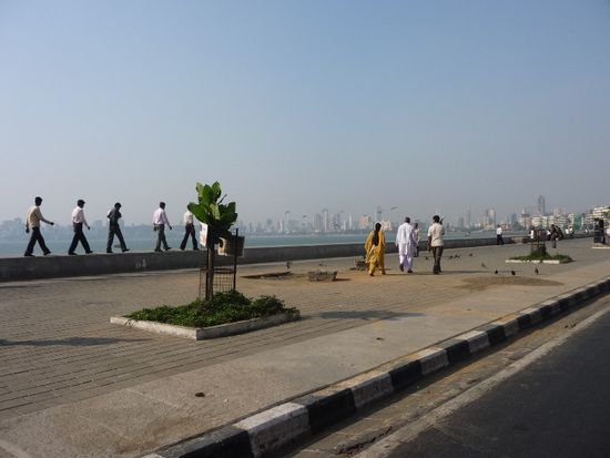 Bye bye India .....Skyline of Mumbai