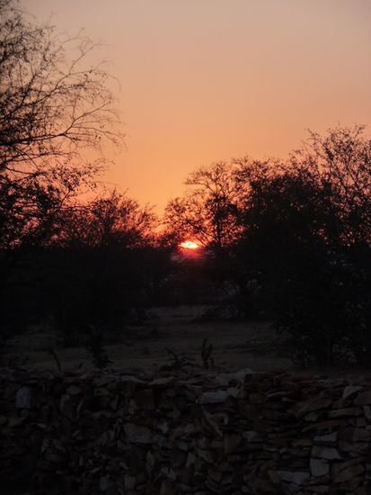 Sonnenuntergang in Niergendwo