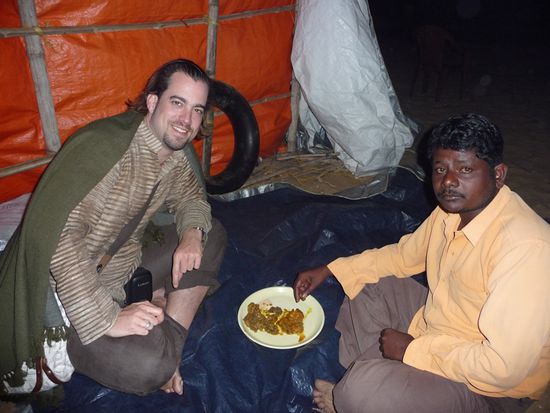 Und dann wurde gegessen...