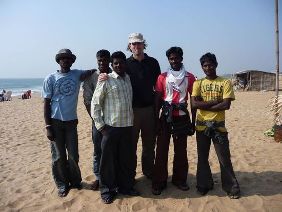 Abschiedsphoto mit der "Fishermen Gang" und Jagu