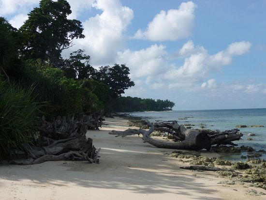 Traumhafte Strände auf Neil