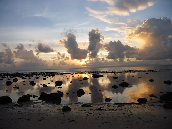 Sonnenuntergang auf Neil