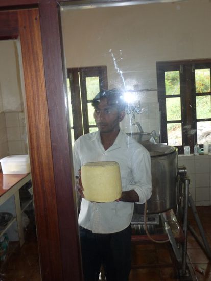 In der Kaeserei...nimmt mqn es mit der Hygiene nicht so genau...