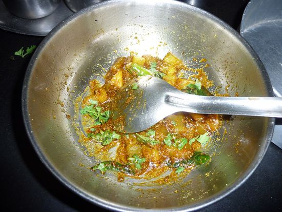 ...und sein leckeres Mango-Chutney