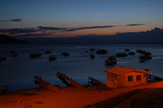 Abendstimmung am Titicacasee