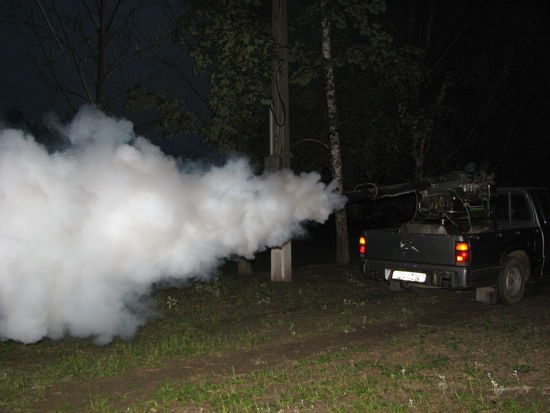 Die Schnakenbekämpfung in Ungarn