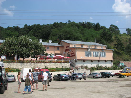 Erster Halt in Rumänien