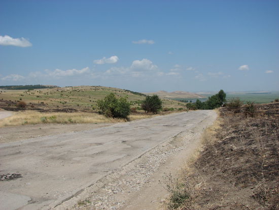 die Straße nach Tulcea