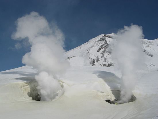 mal wieder ein Vulkanausbruch ???