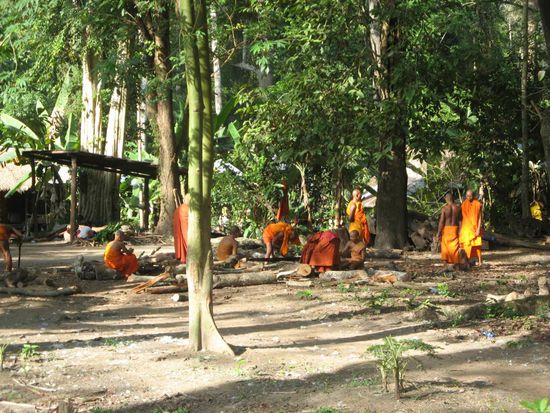 man spuert den lebendigen Buddhismus