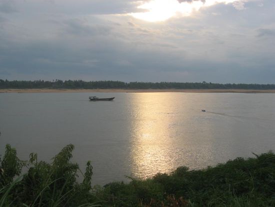Der Mekong River - Anziehungspunkt mit Austrahlung