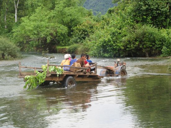 lieber unten durch als oben drueber !