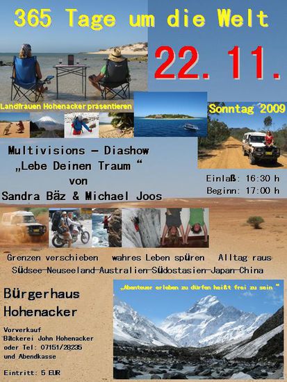 Wir freuen uns auf Euch !!
Viele liebe Grüße 
Sandy &amp; Micha