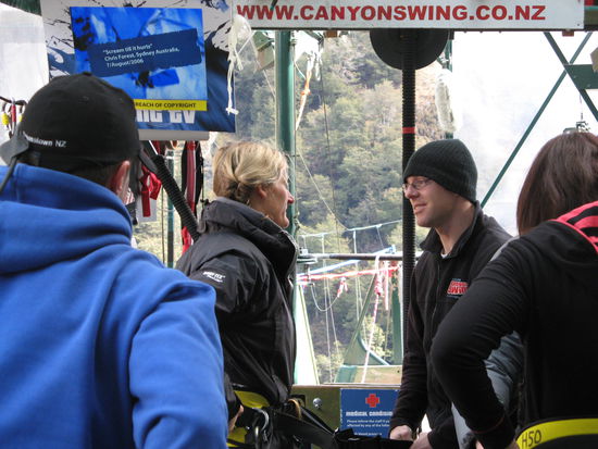 Sandy ziemlich aufgeregt 
Anmerkung Micha: suess !