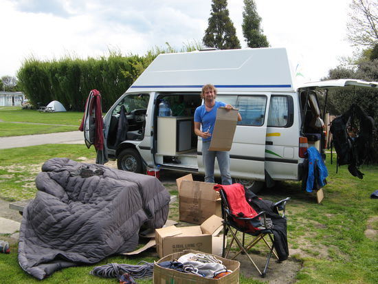 nach vielen Wochen...lueften...fegen...