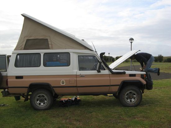 Wo ist der Kraftstofffilter ?