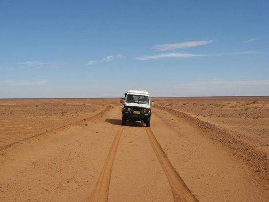 Staub und Hitze...
aber wir lieben es !