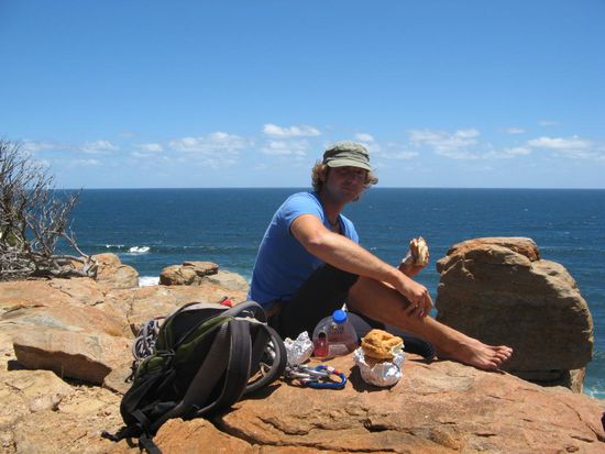 Kletterschuhe runter..und einfach geniesen