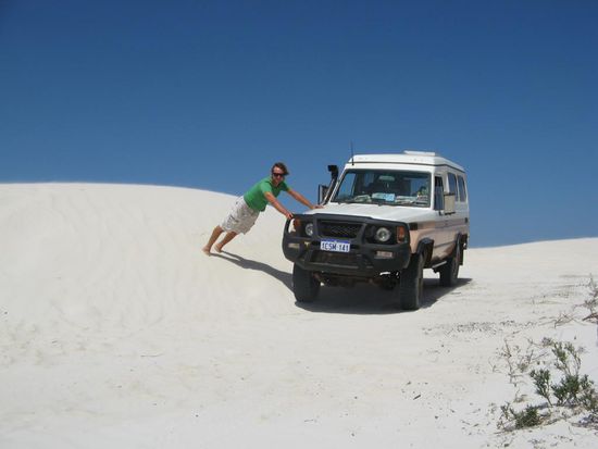 nie die Schraeglage unterschaetzen 