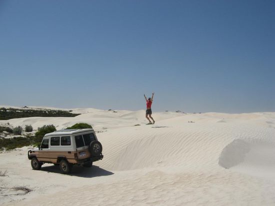 Wow...mitten in den Duenen