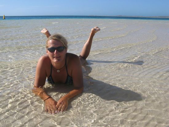 28 Grad, da laesst es sich aushalten...