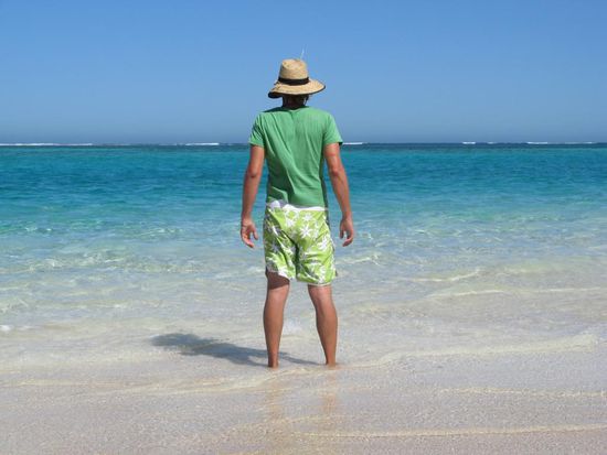 das Riff zum Greifen nahe !