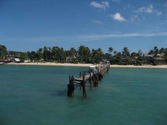 Anlegestelle in Koh Samui