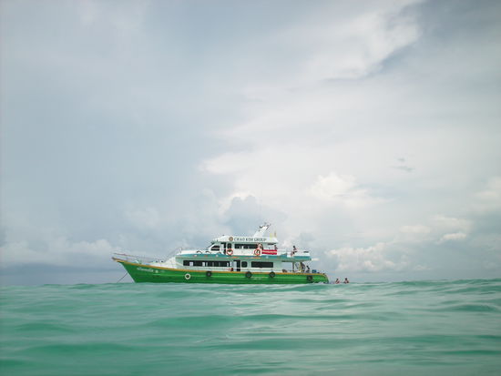 ... auf unserem Boot