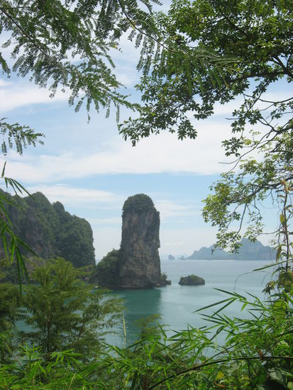 ...auf dem Weg zum Strand...