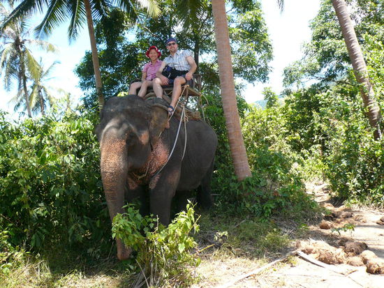 Schatten! Fuer alle drei ein Genuss.