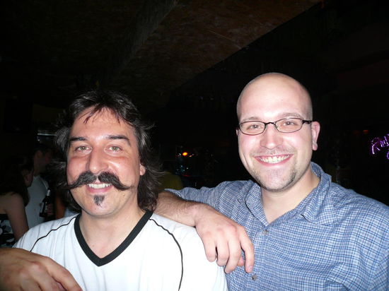 Links ist mein "Coach" Alex und rechts ist meinereiner.