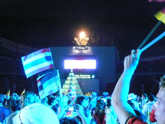 Das Feuer der Spiele ist an!!!