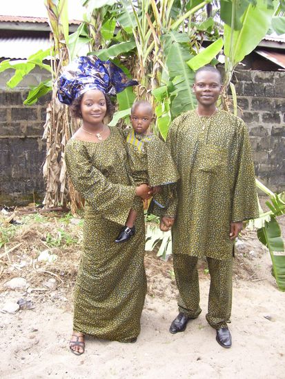 Arlette, Zaccharie und Kind