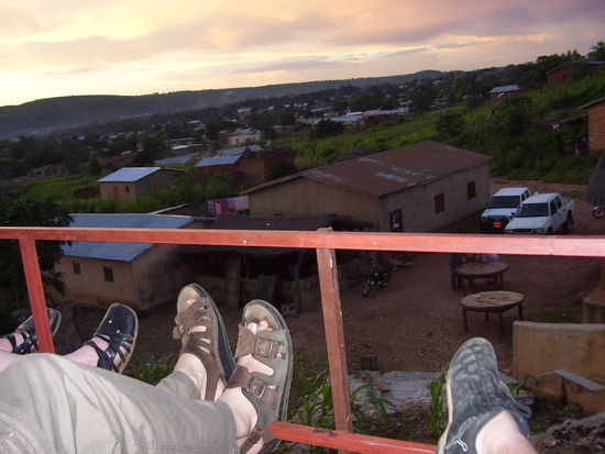 v.l.n.r.: Andrea, Nikolai, ich