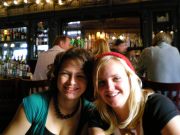 anna und ich in soho,ein kuenstlerviertel in manhattan