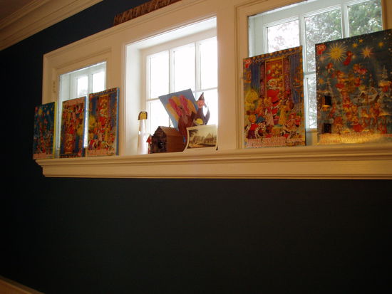 fuenf Adventskalender...einer ist MEINS,JUHU!!!!